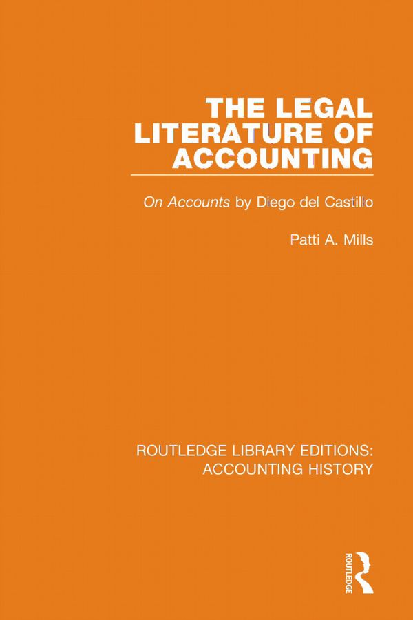 The Legal Literature of Accounting | 1:a upplagan