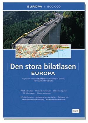 Europa : den stora bilatlasen 2010