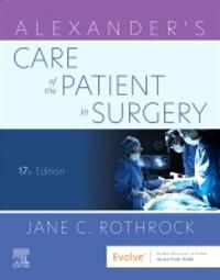Alexander's Care of the Patient in Surgery | 17:e upplagan