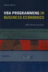VBA Programming in Business Economics | 0:e upplagan