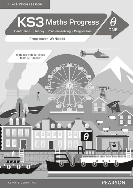KS3 Maths Progress Progression Workbook Theta 1 | 0:e upplagan