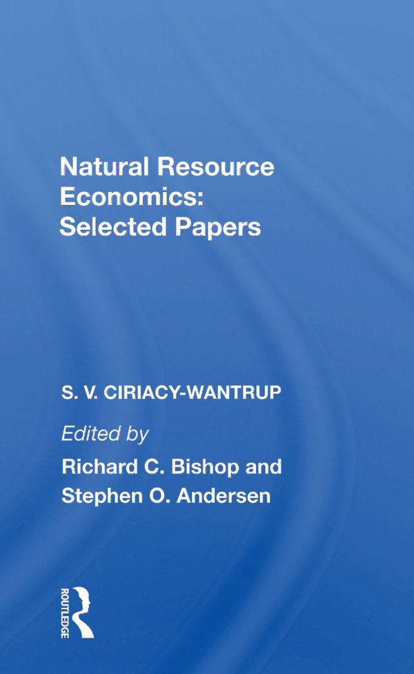 Natural Resource Economics | 1:a upplagan