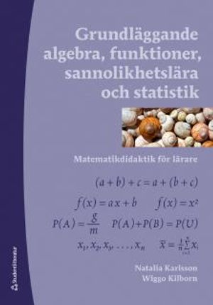 Grundläggande algebra, funktioner, sannolikhetslära och statistik : Matematikdidaktik för lärare | 1:a upplagan