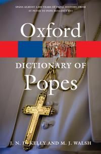 A Dictionary of Popes | 2:a upplagan