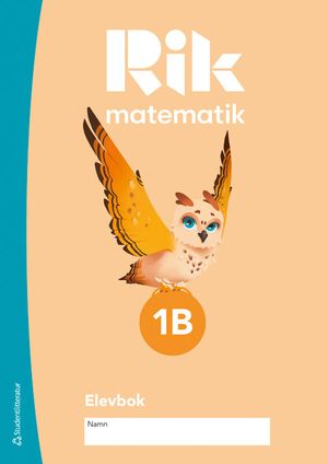 Rik matematik 1B Elevbok |  2:e upplagan