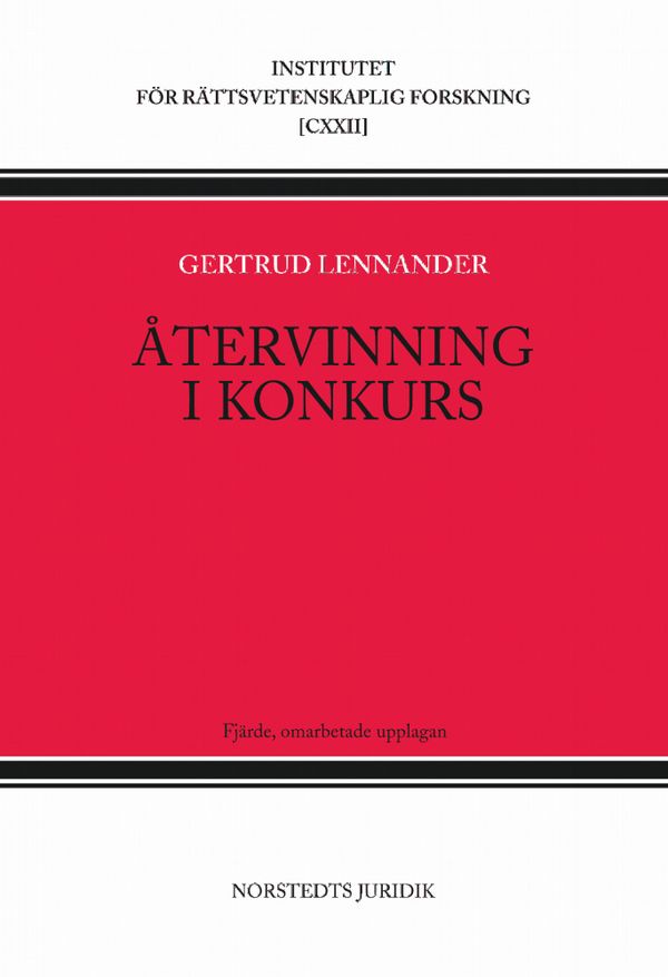 Återvinning i konkurs | 4:e upplagan