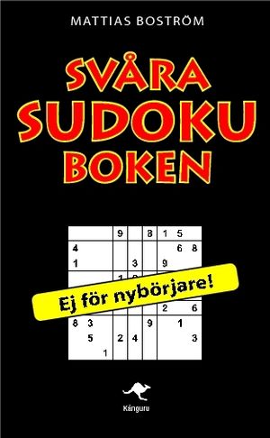 Svåra sudokuboken | 1:a upplagan