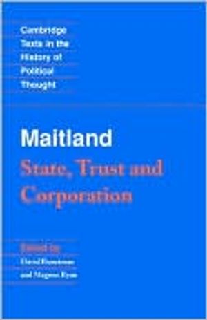 Maitland: State, Trust and Corporation