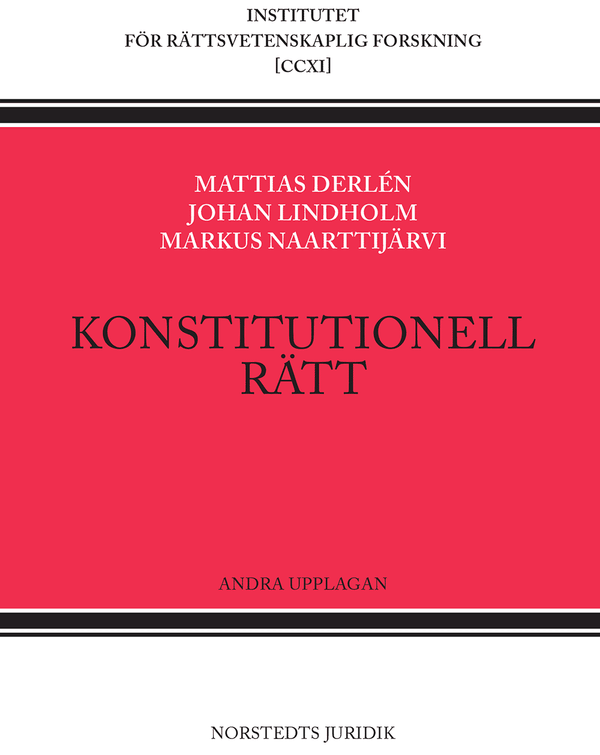 Konstitutionell rätt : Andra upplagan | 2:a upplagan