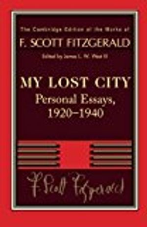 Fitzgerald: My Lost City