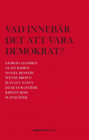 Vad innebär det att vara demokrat?