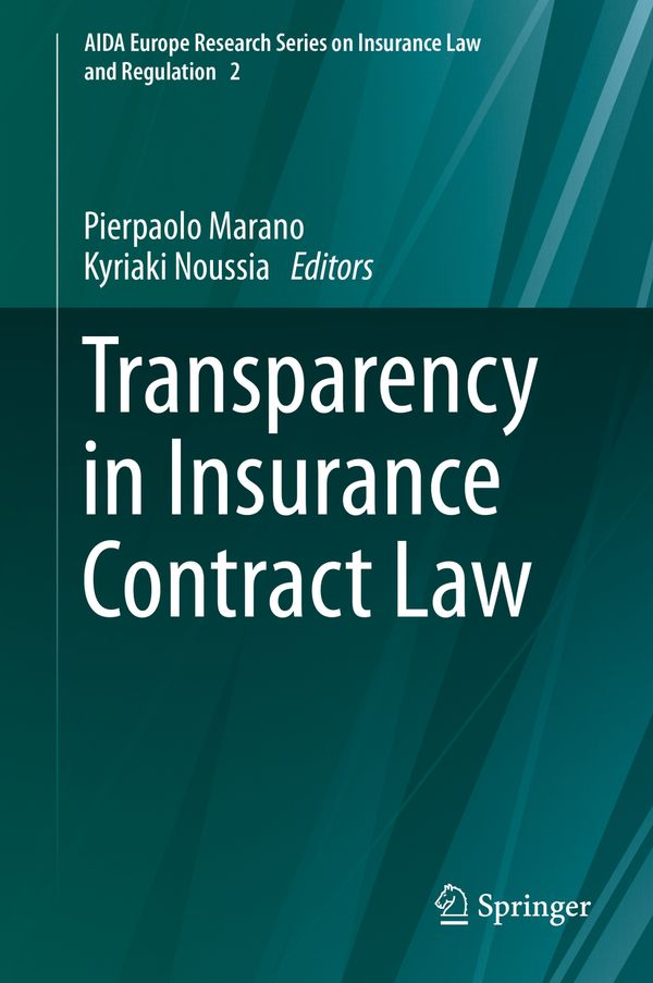Transparency in Insurance Contract Law | 1:a upplagan