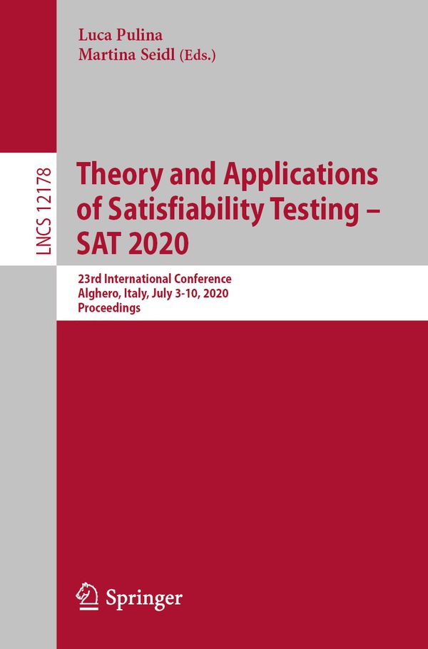 Theory and Applications of Satisfiability Testing – SAT 2020 | 1:a upplagan