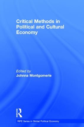 Critical Methods in Political and Cultural Economy | 1:a upplagan
