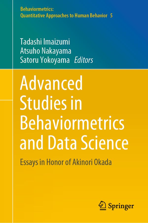 Advanced Studies in Behaviormetrics and Data Science | 1:a upplagan