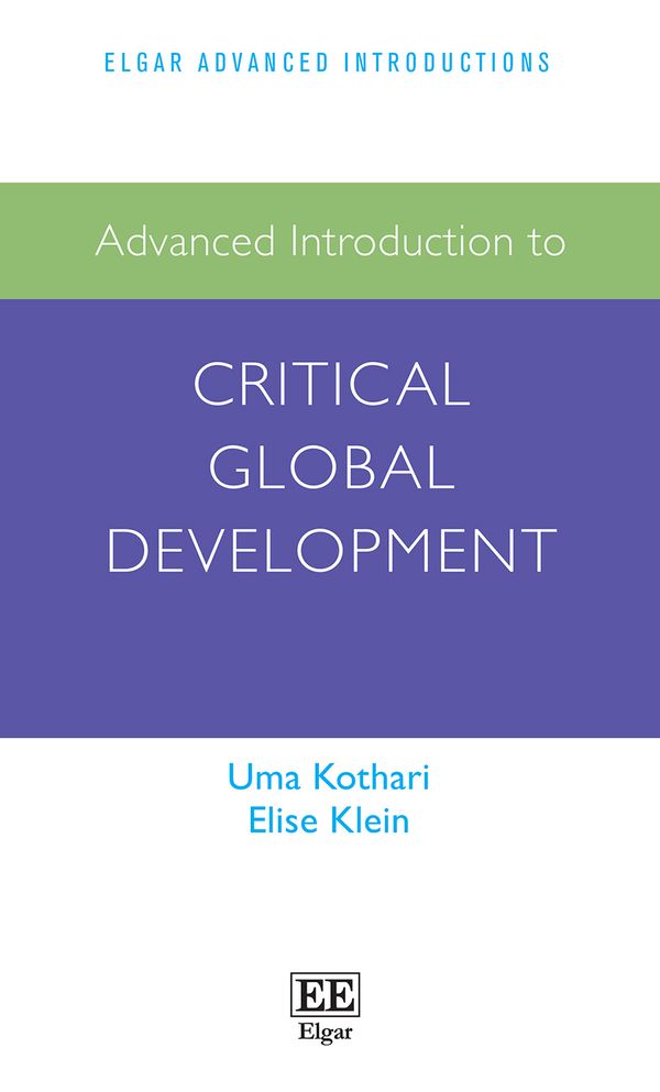 Advanced Introduction to Critical Global Development | 0:e upplagan