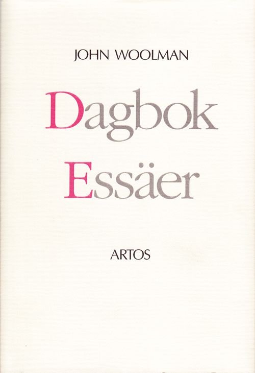 Dagbok och Essäer | 0:e upplagan