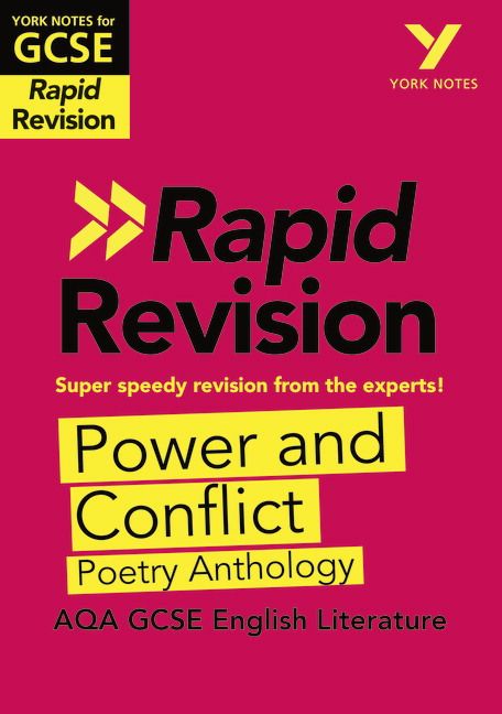 York Notes for AQA GCSE(9-1)Rapid Revision: Power and Conflict Poetry Anthology - Refresh, Revise and Catch up! | 0:e upplagan