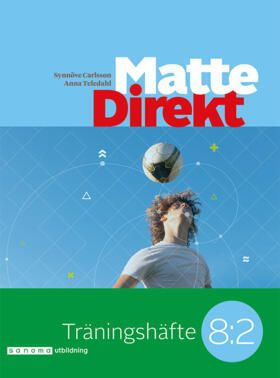 Matte Direkt Träningshäfte 8:2 (5-pack) | 3:e upplagan