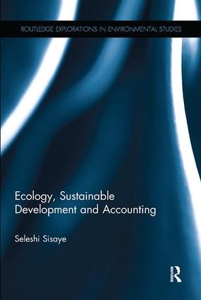 Ecology, Sustainable Development and Accounting | 1:a upplagan