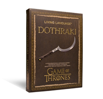 Living Language Dothraki: A Conversational Language Course Based on GoT