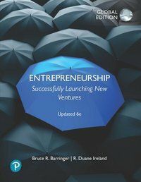 Entrepreneurship: Successfully Launching New Ventures, Updated Global Edition | 6:e upplagan