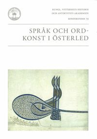 Språk och ordkonst i österled | 0:e upplagan