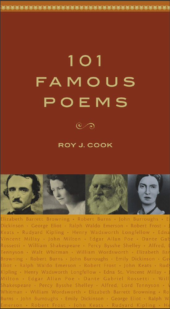 101 Famous Poems - Roy Jay Cook