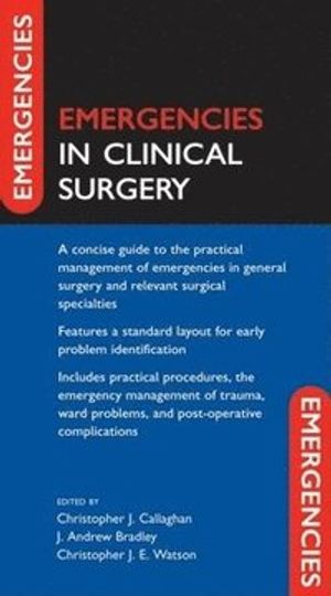 Emergencies in Clinical Surgery