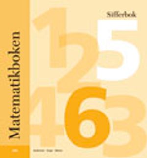 Matematikboken Sifferbok 5-pack | 1:a upplagan