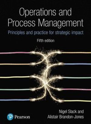 Operations and Process Management | 5:e upplagan