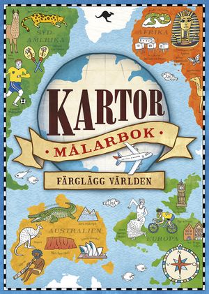 Kartor : Målarbok