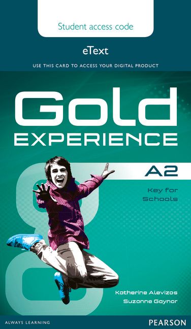 Gold Experience A2 eText Student Access Card | 0:e upplagan