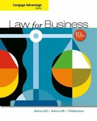 Cengage Advantage Books: Law for Business | 19:e upplagan