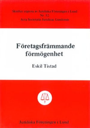 Företagsfrämmande förmögenhet