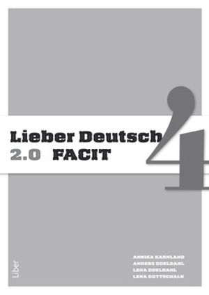 Lieber Deutsch 4 2.0 Facit |  2:e upplagan