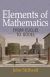 Elements of mathematics - from euclid to godel