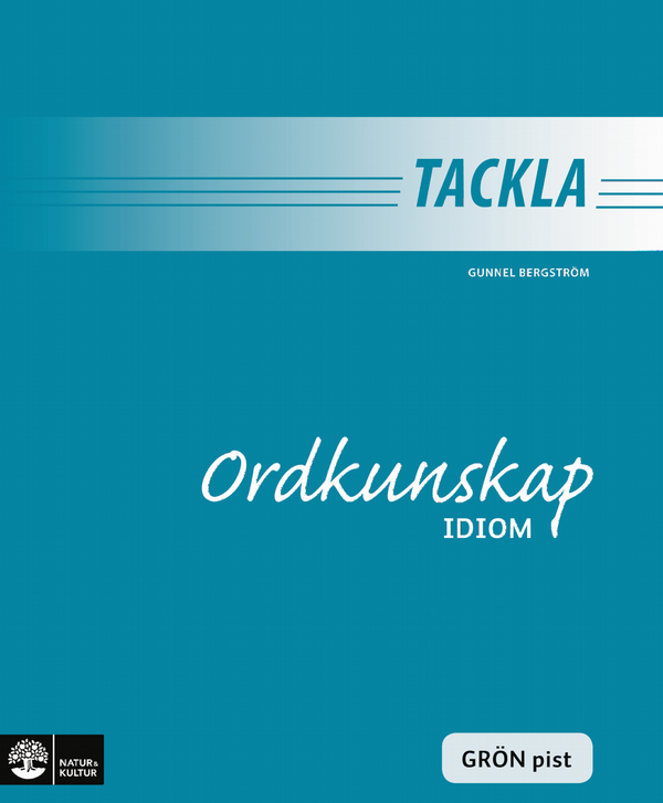 Tackla Ordkunskap Korsord Röd pist (1-pack) | 1:a upplagan