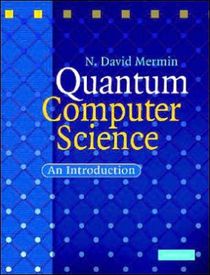 Quantum computer science - an introduction