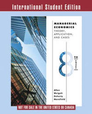 Managerial Economics | 8:e upplagan