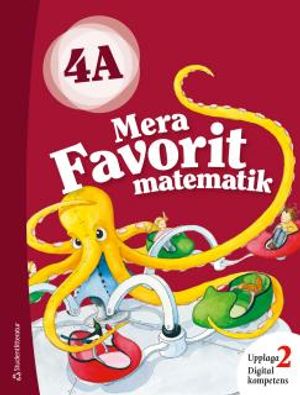 Mera Favorit matematik 4A Elevpaket - Digitalt + Tryckt |  2:e upplagan