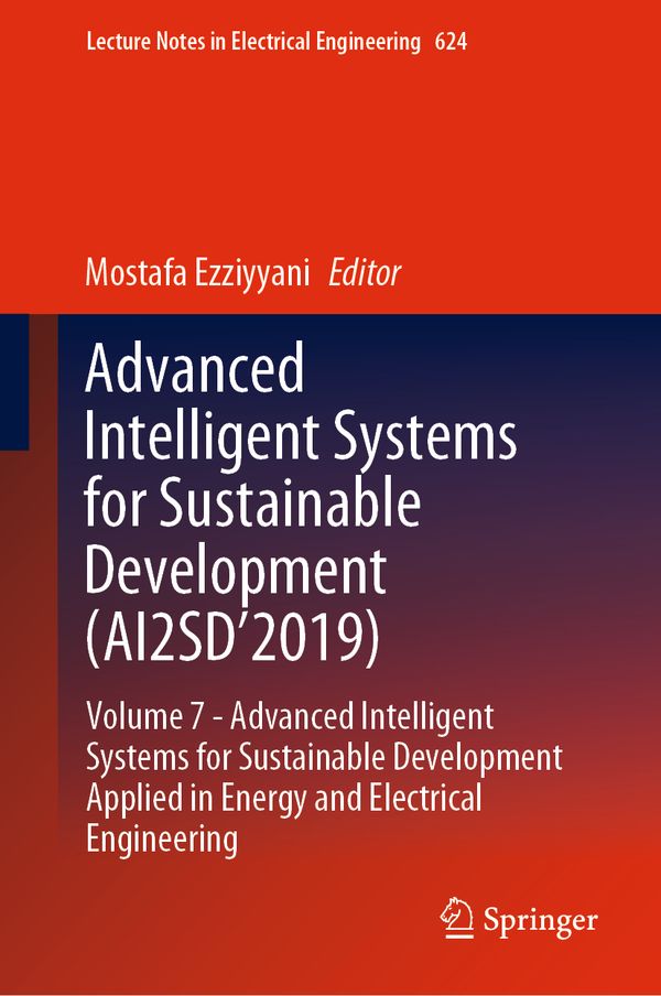 Advanced Intelligent Systems for Sustainable Development (AI2SD’2019) | 1:a upplagan