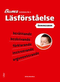 Bums Läsförståelse åk 4 övningar | 1:a upplagan