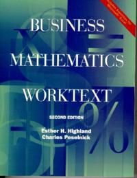 Business Mathematics Worktext | 2:a upplagan