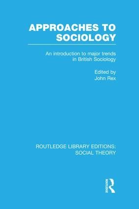 Approaches to Sociology | 1:a upplagan