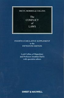 Dicey, Morris & Collins on the Conflict of Laws