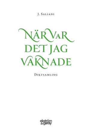 När var det jag vaknade | 1:a upplagan