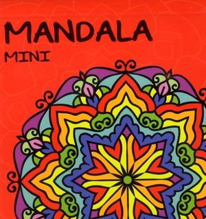 Mandala mini. Röd