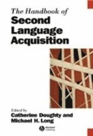 The Handbook of Second Language Acquisition | 1:a upplagan