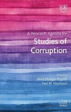 A Research Agenda for Studies of Corruption